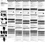 Sony M-430 - Microcassette Recorder Operating Instructions preview