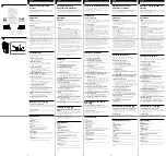 Preview for 2 page of Sony M-430 - Microcassette Recorder Operating Instructions