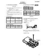 Предварительный просмотр 7 страницы Sony M-455 - Microcassette Recorder Service Manual