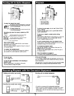 Preview for 7 page of Sony M-717V Primary Operating Instructions Manual