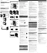 Preview for 1 page of Sony M-800V Operating Instructions