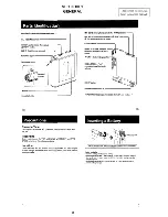 Предварительный просмотр 3 страницы Sony M-909 Service Manual