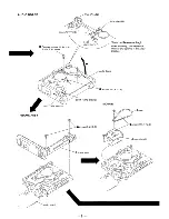 Предварительный просмотр 8 страницы Sony M-909 Service Manual