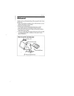 Preview for 2 page of Sony M-950 Operating Instructions Manual