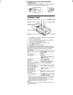 Preview for 5 page of Sony M-950 Operating Instructions Manual