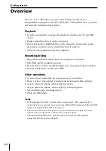 Preview for 4 page of Sony M-Crew PCLK-MN10A Operating Instructions Manual