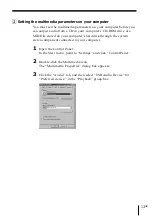 Preview for 13 page of Sony M-Crew PCLK-MN10A Operating Instructions Manual