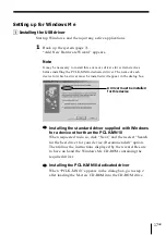 Preview for 17 page of Sony M-Crew PCLK-MN10A Operating Instructions Manual