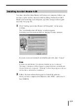 Preview for 25 page of Sony M-Crew PCLK-MN10A Operating Instructions Manual