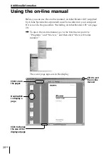 Preview for 28 page of Sony M-Crew PCLK-MN10A Operating Instructions Manual