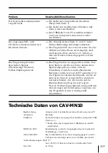 Preview for 91 page of Sony M-Crew PCLK-MN10A Operating Instructions Manual