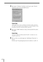 Preview for 134 page of Sony M-Crew PCLK-MN10A Operating Instructions Manual