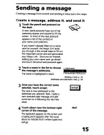 Preview for 15 page of Sony Magic Link PIC-1000 User Manual