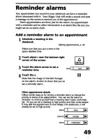 Preview for 49 page of Sony Magic Link PIC-1000 User Manual