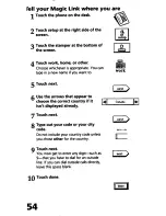 Preview for 54 page of Sony Magic Link PIC-1000 User Manual