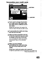 Preview for 65 page of Sony Magic Link PIC-1000 User Manual