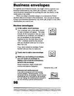 Preview for 98 page of Sony Magic Link PIC-1000 User Manual