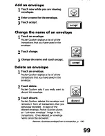 Preview for 99 page of Sony Magic Link PIC-1000 User Manual