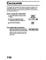 Preview for 110 page of Sony Magic Link PIC-1000 User Manual