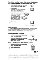 Preview for 167 page of Sony Magic Link PIC-1000 User Manual