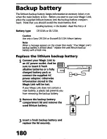 Preview for 180 page of Sony Magic Link PIC-1000 User Manual