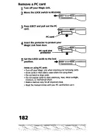 Preview for 182 page of Sony Magic Link PIC-1000 User Manual