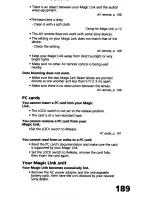 Preview for 189 page of Sony Magic Link PIC-1000 User Manual