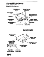 Preview for 190 page of Sony Magic Link PIC-1000 User Manual