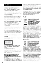 Preview for 2 page of Sony MAP-S1 Operating Instructions Manual