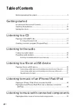 Preview for 4 page of Sony MAP-S1 Operating Instructions Manual