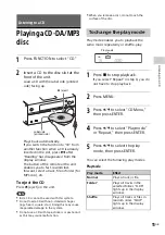 Preview for 11 page of Sony MAP-S1 Operating Instructions Manual