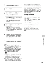 Preview for 33 page of Sony MAP-S1 Operating Instructions Manual