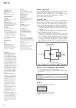 Предварительный просмотр 2 страницы Sony MAP-S1 Service Manual