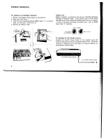 Preview for 5 page of Sony -Matic TC-110A Owner'S Instruction Manual