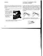 Preview for 11 page of Sony -Matic TC-110A Owner'S Instruction Manual