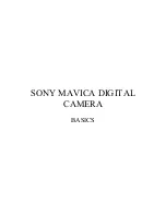 Sony Mavica FD87 Basic Manual preview