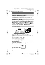 Предварительный просмотр 20 страницы Sony Mavica MVC-CD1000 Operating Instructions Manual