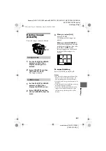 Предварительный просмотр 61 страницы Sony Mavica MVC-CD1000 Operating Instructions Manual