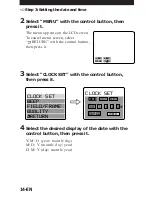 Предварительный просмотр 14 страницы Sony Mavica MVC-FD5 Operating Instructions Manual