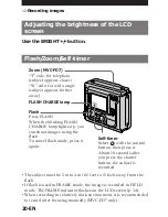 Предварительный просмотр 20 страницы Sony Mavica MVC-FD5 Operating Instructions Manual