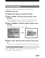 Предварительный просмотр 25 страницы Sony Mavica MVC-FD5 Operating Instructions Manual