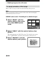 Предварительный просмотр 26 страницы Sony Mavica MVC-FD5 Operating Instructions Manual