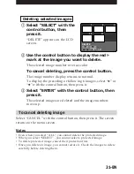 Предварительный просмотр 31 страницы Sony Mavica MVC-FD5 Operating Instructions Manual