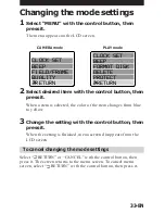 Предварительный просмотр 33 страницы Sony Mavica MVC-FD5 Operating Instructions Manual