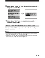 Предварительный просмотр 117 страницы Sony Mavica MVC-FD5 Operating Instructions Manual