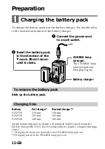 Preview for 12 page of Sony Mavica MVC-FD91 Operating Instructions Manual