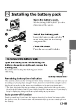 Preview for 13 page of Sony Mavica MVC-FD91 Operating Instructions Manual