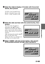 Preview for 15 page of Sony Mavica MVC-FD91 Operating Instructions Manual