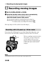 Preview for 18 page of Sony Mavica MVC-FD91 Operating Instructions Manual