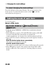 Preview for 28 page of Sony Mavica MVC-FD91 Operating Instructions Manual